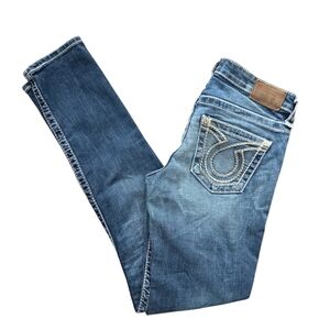 Big Star Jenae Y2K Style Skinny Jeans